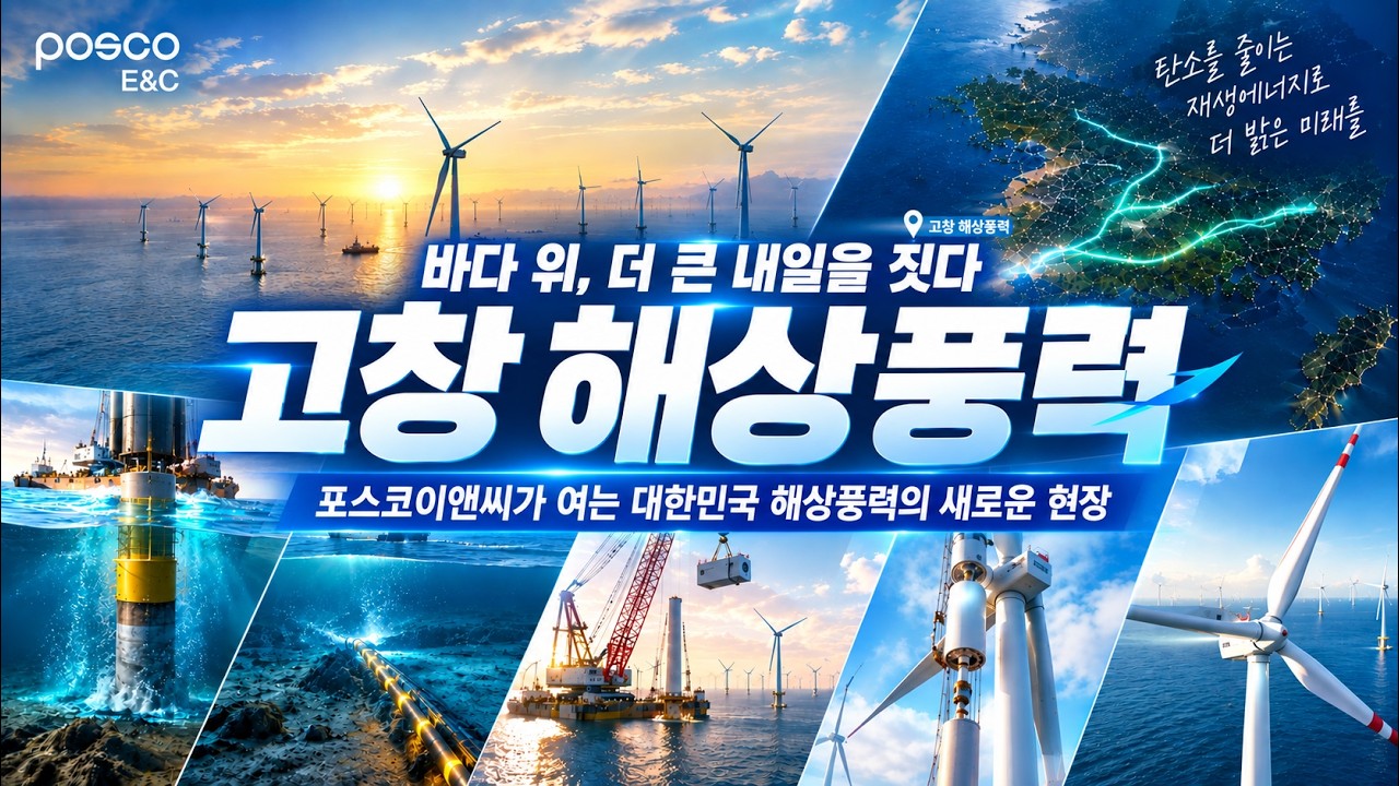 바다 한가운데 100m 타워를 세우는 방법